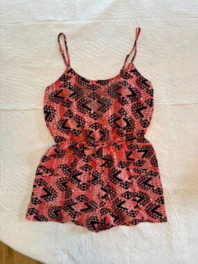 fun summer Ecoté romper / M / geometric